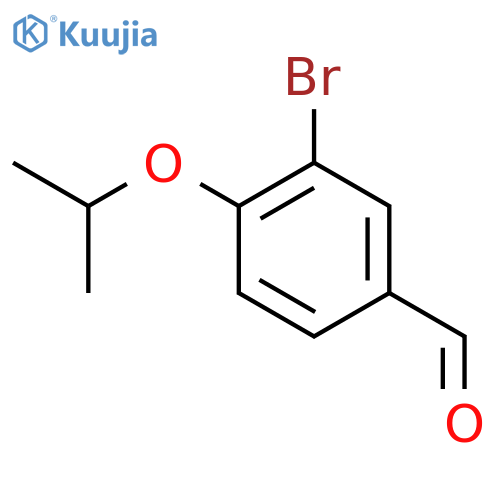 3-Bromo-4-isopropoxybenzaldehyde structure
