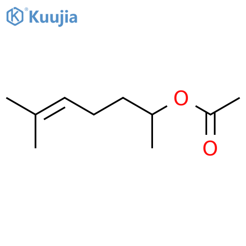 6-Methylhept-5-en-2-yl acetate structure