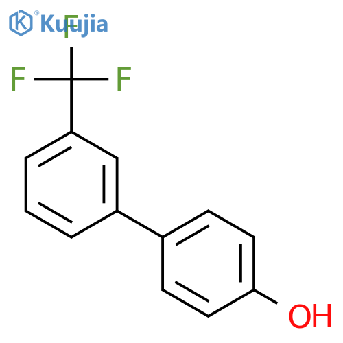 4-(3-Trifluoromethylphenyl)phenol structure