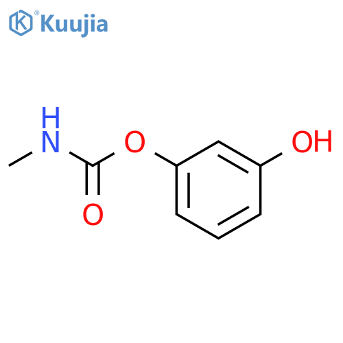 3-hydroxyphenyl N-methylcarbamate structure