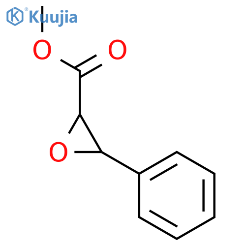 2-Oxiranecarboxylicacid, 3-phenyl-, methyl ester, (2R,3S)-rel- structure