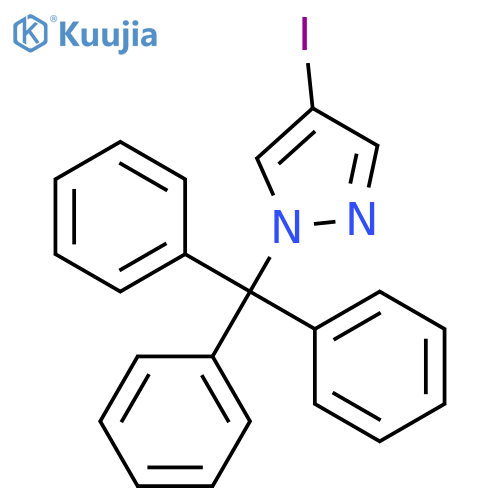 4-Iodo-1-trityl-1H-pyrazole structure