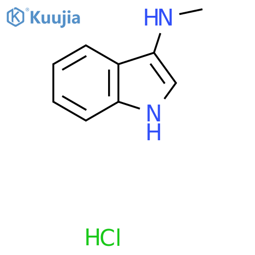 N-Methyl-1H-indol-3-amine;hydrochloride structure