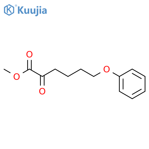 HEXANOIC ACID, 2-OXO-6-PHENOXY-, METHYL ESTER structure
