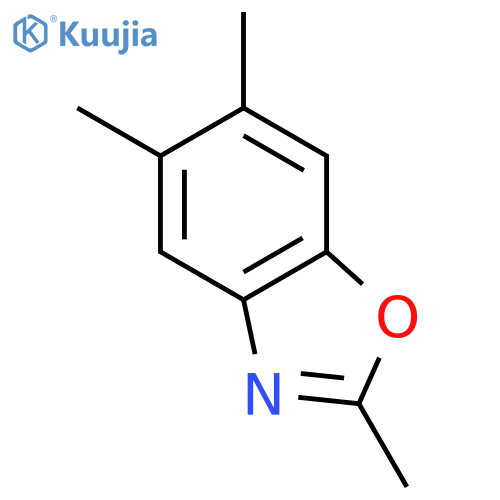 2,5,6-Trimethylbenzoxazole structure