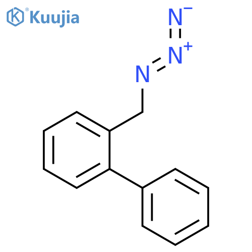 1-(azidomethyl)-2-phenylbenzene structure