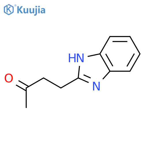 4-(1H-1,3-benzodiazol-2-yl)butan-2-one structure