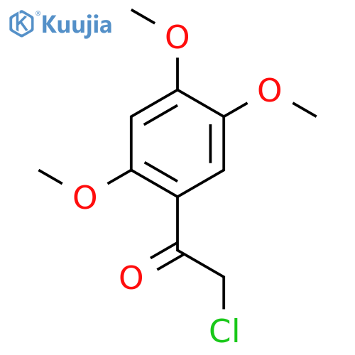 2-chloro-1-(2,4,5-trimethoxyphenyl)ethan-1-one structure