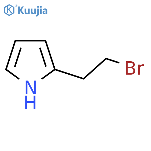 2-(2-bromoethyl)-1H-pyrrole structure