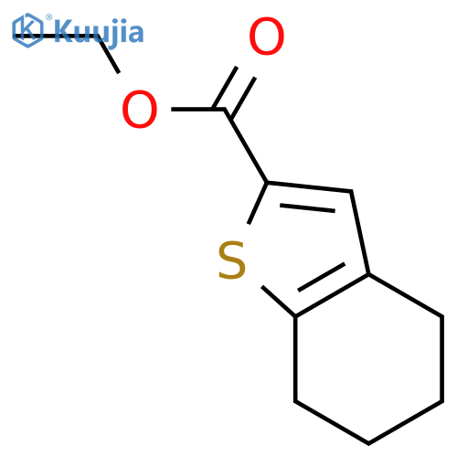 ethyl 4,5,6,7-tetrahydro-1-benzothiophene-2-carboxylate structure
