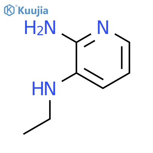 N3-ethylpyridine-2,3-diamine structure