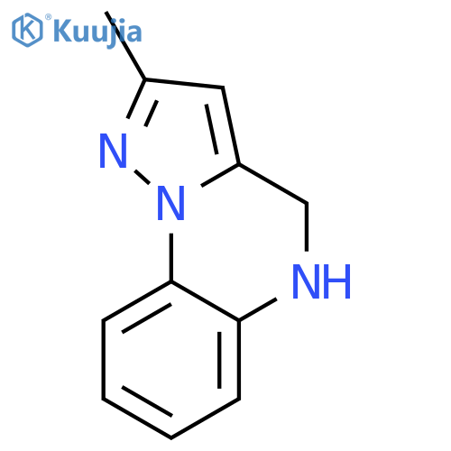 Pyrazolo[1,5-a]quinoxaline,4,5-dihydro-2-methyl- structure