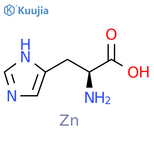 L-(-)-Histidine Zinc Salt structure