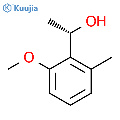 (1S)-1-(2-methoxy-6-methylphenyl)ethan-1-ol structure
