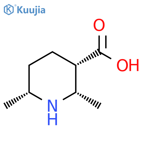 rac-(2R,3R,6S)-2,6-dimethylpiperidine-3-carboxylic acid structure