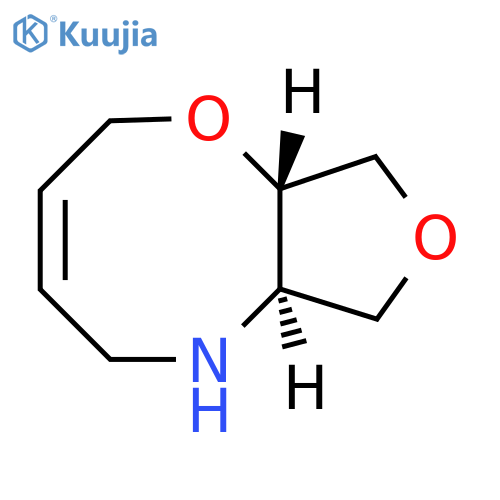 (6aR,9aS)-5,6,6a,7,9,9a-hexahydro-2H-furo[3,4-b][1,4]oxazocine structure