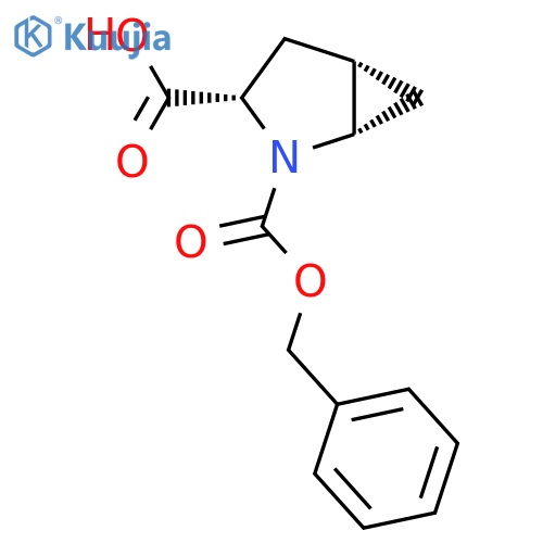 rac-(1R,3R,5R)-2-(benzyloxy)carbonyl-2-azabicyclo3.1.0hexane-3-carboxylic acid structure