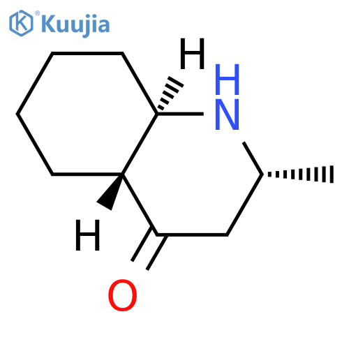 rac-(2R,4aR,8aR)-2-methyloctahydro-4(1H)-quinolinone structure