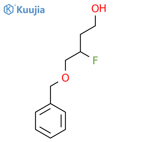 4-(Benzyloxy)-3-fluorobutan-1-ol structure