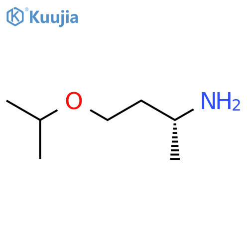 (2R)-4-(propan-2-yloxy)butan-2-amine structure
