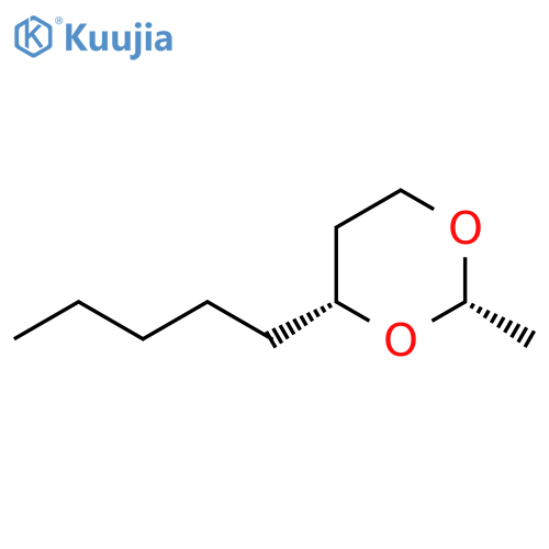 (2S,4R)-2-Methyl-4-pentyl-1,3-dioxane structure