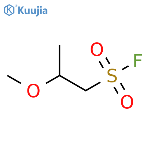 2-methoxypropane-1-sulfonyl fluoride structure