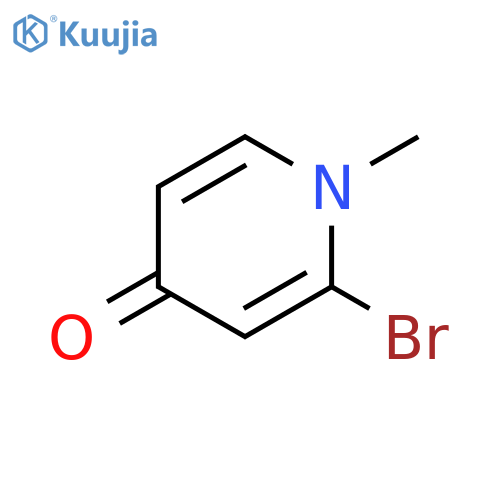 2-Bromo-1-methylpyridin-4(1H)-one structure