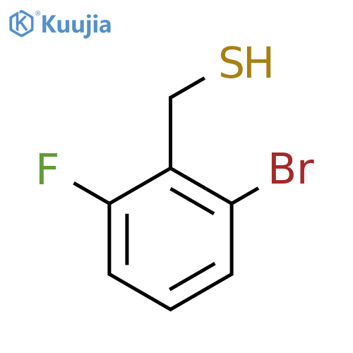 (2-Bromo-6-fluorophenyl)methanethiol structure