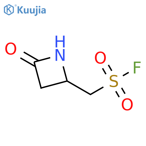 (4-oxoazetidin-2-yl)methanesulfonyl fluoride structure
