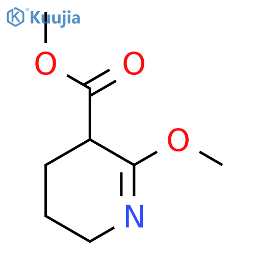 Methyl 2-methoxy-3,4,5,6-tetrahydropyridine-3-carboxylate structure