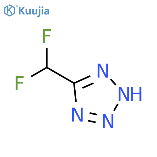 2H-Tetrazole, 5-(difluoromethyl)- structure