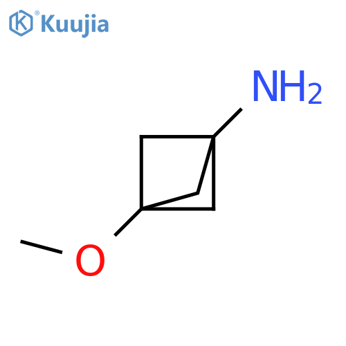 3-methoxybicyclo[1.1.1]pentan-1-amine structure