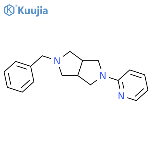 2-Benzyl-5-(pyridin-2-yl)octahydropyrrolo[3,4-c]pyrrole structure