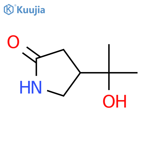 4-(2-hydroxypropan-2-yl)pyrrolidin-2-one structure
