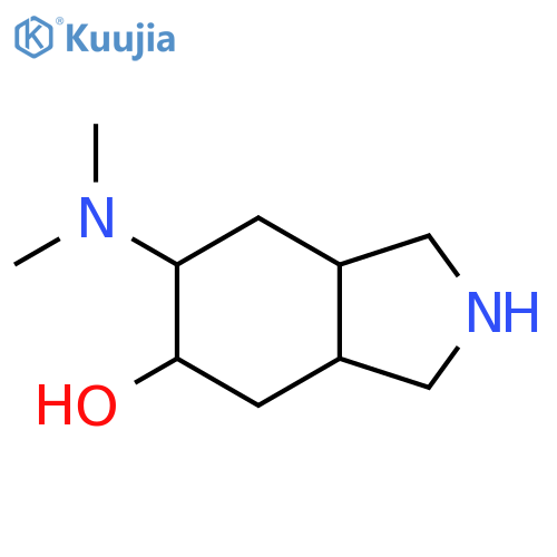 6-(dimethylamino)-octahydro-1H-isoindol-5-ol structure