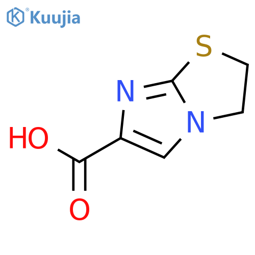 2H,3H-imidazo2,1-b1,3thiazole-6-carboxylic acid structure