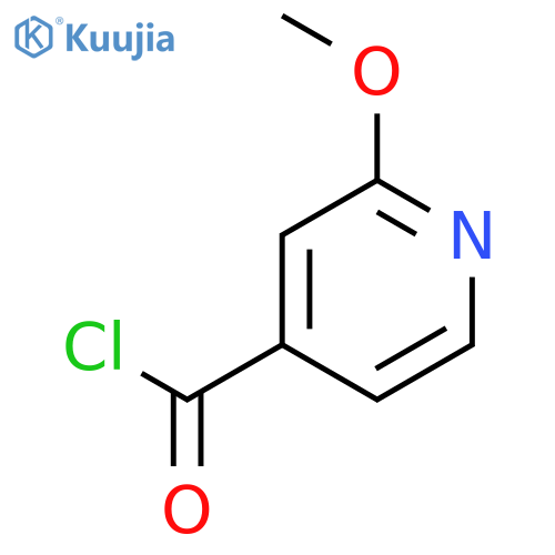 4-Pyridinecarbonylchloride, 2-methoxy- structure