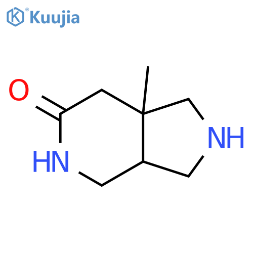 7a-methyl-octahydro-1H-pyrrolo3,4-cpyridin-6-one structure