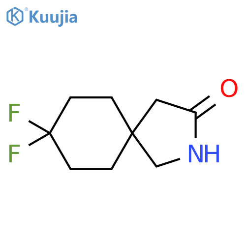 8,8-Difluoro-2-azaspiro[4.5]decan-3-one structure