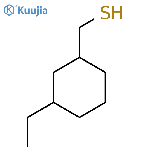 (3-Ethylcyclohexyl)methanethiol structure