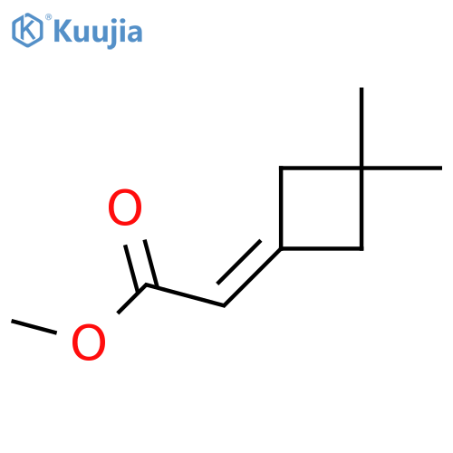Methyl 2-(3,3-dimethylcyclobutylidene)acetate structure