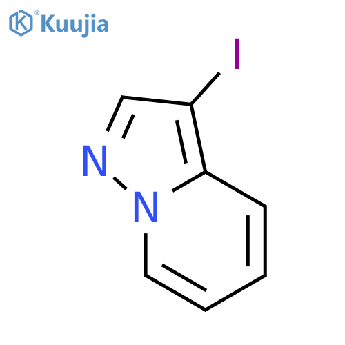 3-iodopyrazolo[1,5-a]pyridine structure