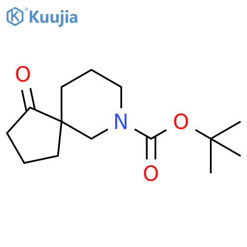 tert-butyl 1-oxo-7-azaspiro[4.5]decane-7-carboxylate structure