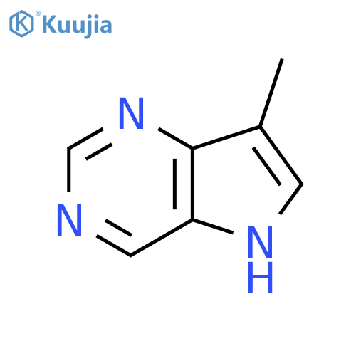 7-Methyl-5H-pyrrolo[3,2-d]pyrimidine structure