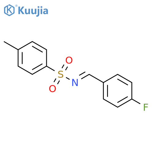 Benzenesulfonamide, N-[(4-fluorophenyl)methylene]-4-methyl- structure