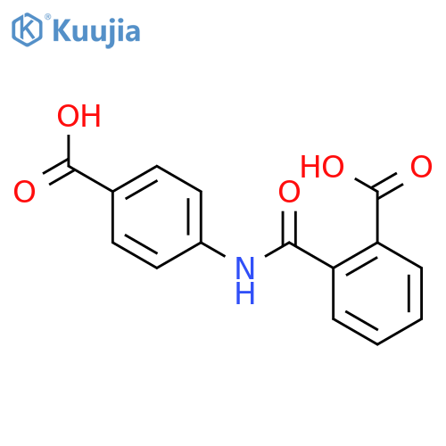 Benzoic acid,2-[[(4-carboxyphenyl)amino]carbonyl]- structure