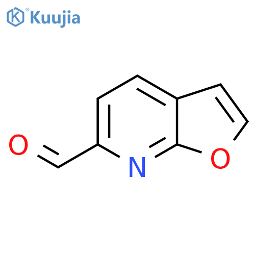 Furo[2,3-b]pyridine-6-carboxaldehyde structure