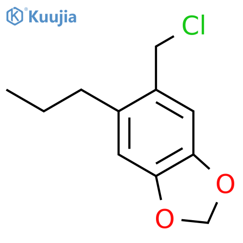 5-(Chloromethyl)-6-propylbenzod1,3dioxole structure