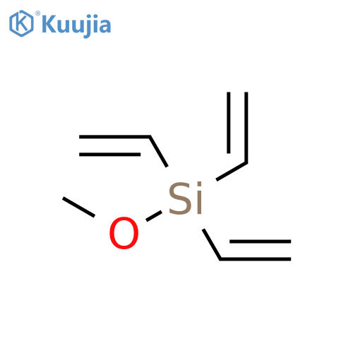 Trivinylmethoxysilane structure