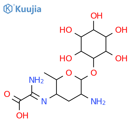 Kasugamycin hydrochloride hydrate structure